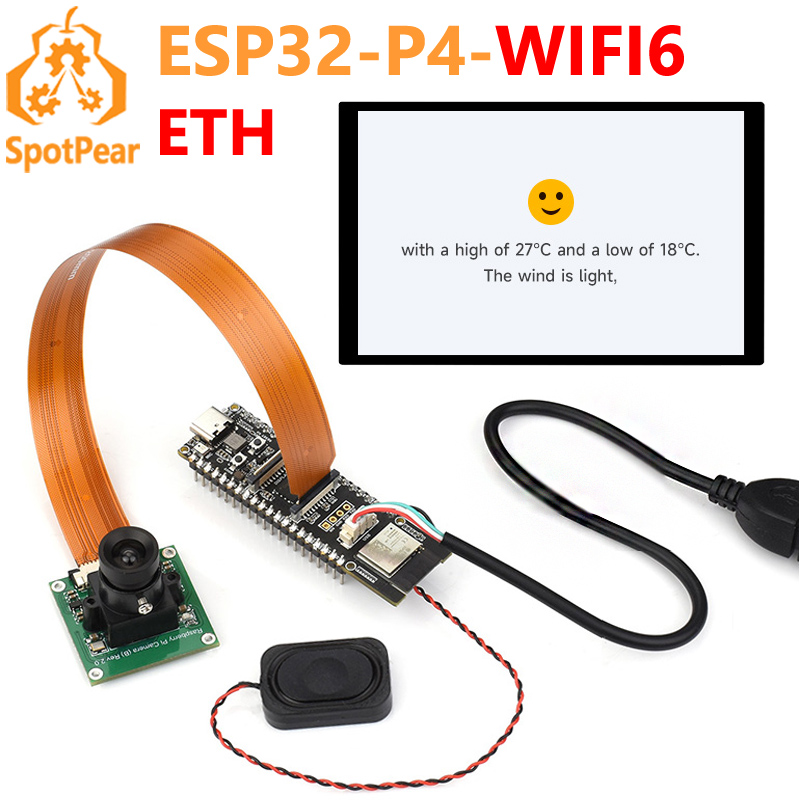 Raspberry Pi Global Shutter Camera Imx296 - ESP32-P4 WIFI6 ETH Pico Entwicklungsboard C6